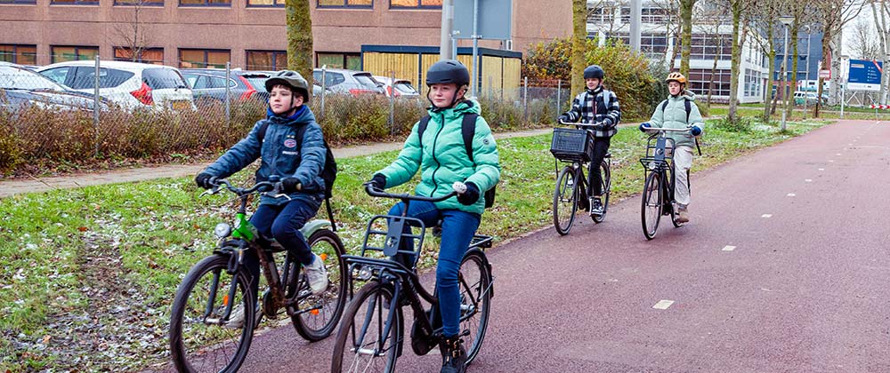 Controleer je fiets goed voordat je voor het eerst alleen de weg op gaat