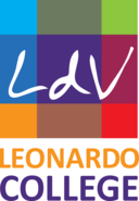 Leonardo College logo